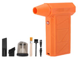 Super Turbo Fan Campin Handheld Dust Cleaner Car Snow Water Barbecue Blower Rechargeable 130000RPM V1294-YM0901-3111250066111