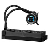 VEVOR CPU Liquid Cooler AIO CPU Water Cooler with 120 mm PWN Fans for Intel AMD V952-CPULQFSSLDPBHDXT7V9