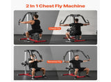 Chest Fly Upper Body Specialty Machine for Home Gym, Adjustable Fly and Reverse Delt V952-XBTJJZTZYTJSJRZFVV0