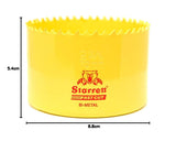 Starrett HSS Bi-Metal Hole Saw - FCH0256 Fast Cut Extra Cobalt Hole Saw - for Stainless Mild Sheet V1202-V1-SRTFCH0234