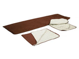 Sofa Protective Cover Waterproof Washable Wear Resistant 2 Seats Polyester Mat for Pets Brown V1294-YM0706-3117230111712