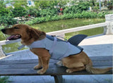 Pet products Dog Life Jacket, Cute Shark Dog Life Vest for Swimming Boating with Superior Buoyancy V1107-GOUJIUSHENGYI-L