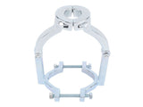 Square Hole Drill Bit Adapter Aluminum Alloy Drill Bit Fixing Bracket for Drill Accessory Mortise V1294-YM0901-3114240105611