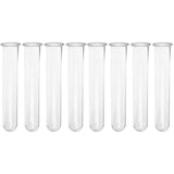 8 pcs Hydroponic Flowers Glass Tube Propagation Tube Small Plant Terrarium Tube Plant Vase V1369-AZ3-W-20138