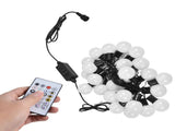 LED Lights String 16.4ft USB LED Intelligent RGB Light for Bedroom Party Wedding Porch Balcony Tree V1294-YM0714-3119210315911