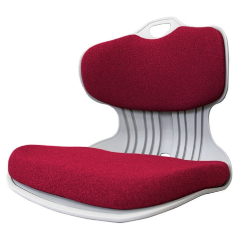 Slender Chair Posture Correction Seat Floor Lounge Padded Stackable RED V274-FT-SLDC-RD