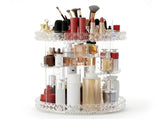 Rotating Acrylic Makeup Organizer, Cosmetic Storage Display Holder V1188-MS-617-035