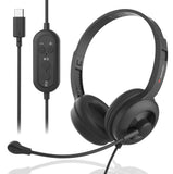 Verbatim ClaritySound Headset With USB-C Clear Sound, Comfort,Reduce Background Noise.Ideal for V1202-V2-SPV-30195