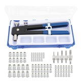 Rivet Kit 106 Pcs Threaded Nutsert Rivnut Nut Riveter Setter Rivets Box Tool Set V238-SUPDZ-31369097707600