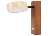 Rotating Stone Wall Sconce with Switch LED Warm Light Adjustable Angle Rustic Industrial Wall Lamp V1294-YM0901-3119250032812