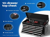 Giantz 13 Drawer Tool Box Cabinet Chest Toolbox Storage Garage Organiser Black TB-13DR-103-BK