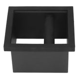 Coffee Knock Box Grounds Disposal Bin Bottomless Embedded Flat Mouth Stainless Steel V1294-YM0523-3118220002411