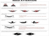 Portable Camping Hammock, Lightweight Fabric Hanging Bed for Backpacking, Beach, Patio, Backyard, V1189-LC-AMZ-00061