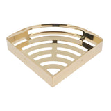 Corner Shower Shelves Wall Mounted Stainless Steel Bathroom Shower Organizers Triangular Storage V1294-YM0901-3112240040111