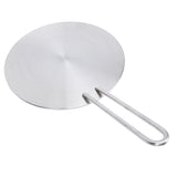 Stainless Steel Heat Diffuser Converter with Detachable Handle Round Induction Adapter Plate for Gas V1294-YM0901-3118240153913