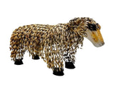 Metal 'White' Sheep Statue 55cm V637-74130SHP