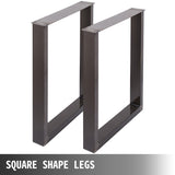 72 x 60 cm Dining Table Legs Office Table Legs Set of 2 Steel Table Legs Computer Desk Legs Steel V952-ZT600X720MM000001V0