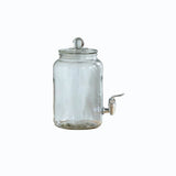 Thickened Glass Drink Dispenser Beverage Juice Jar for Water, Wine, and Drink Storage and Serving V1366-AZ2-W-12949