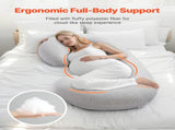 Pregnancy Pillow, C-Shaped Full Body Maternity Pillow, Ultra-Soft and Breathable Pregnant Support V952-YFZTBWSCXYTSN5OZWV0