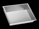 336 x 336 x 101mm Shower Niche Single Shelf Organizer No Tile Needed in Stainless Steel Finish V63-900661