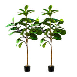 SOGA 2X 155cm Green Artificial Indoor Qin Yerong Tree Fake Plant Simulation Decorative APLANTFH15536X2