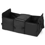 SOGA Car Portable Storage Box Waterproof Oxford Cloth Multifunction Organizer Black CARSTORAGEBOXBLACK