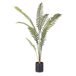 SOGA 210cm Artificial Green Rogue Hares Foot Fern Tree Fake Tropical Indoor Plant Home Office Decor APLANTLGY2109