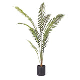 SOGA 210cm Artificial Green Rogue Hares Foot Fern Tree Fake Tropical Indoor Plant Home Office Decor APLANTLGY2109