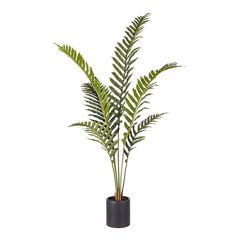 SOGA 150cm Artificial Green Rogue Hares Foot Fern Tree Fake Tropical Indoor Plant Home Office Decor APLANTLGY156Q