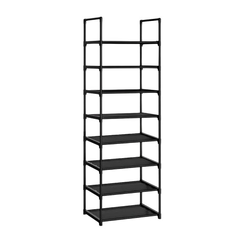 SOGA 8 Tier Shoe Storage Shelf Space-Saving Caddy Rack Organiser with Handle RACK0007