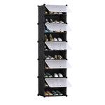 SOGA 10 Tier Shoe Rack Organizer Sneaker Footwear Storage Stackable Stand Cabinet Portable Wardrobe SHOEBOX110