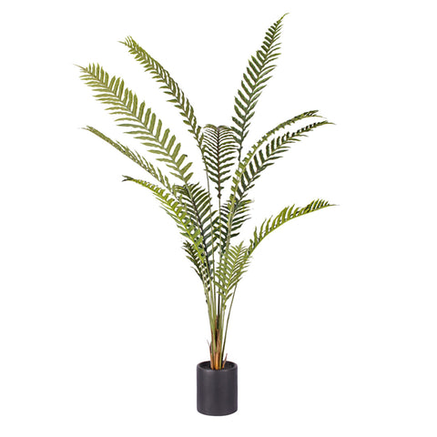 SOGA 240cm Artificial Green Rogue Hares Foot Fern Tree Fake Tropical Indoor Plant Home Office Decor APLANTCH24013