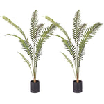 SOGA 2X 180cm Artificial Green Rogue Hares Foot Fern Tree Fake Tropical Indoor Plant Home Office APLANTLGY1808X2