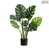 SOGA 80cm Artificial Indoor Potted Turtle Back Fake Decoration Tree Flower Pot Plant APLANTFHGP8007