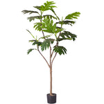 SOGA 180cm Artificial Natural Green Split-Leaf Philodendron Tree Fake Tropical Indoor Plant Home APLANTMBS18026