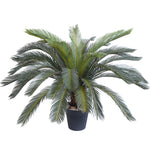 SOGA 155cm Artificial Indoor Cycas Revoluta Cycad Sago Palm Fake Decoration Tree Pot Plant APLANTFH107130A
