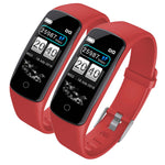 SOGA 2X Sport Monitor Wrist Touch Fitness Tracker Smart Watch Red SWATCHV8REDX2