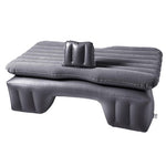 SOGA Inflatable Car Mattress Portable Travel Camping Air Bed Rest Sleeping Bed Grey CARMATGREY