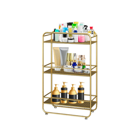 SOGA 3 Tier Rectangular Bathroom Shelf Multifunctional Storage Display Rack Organiser FPOTZWJ13