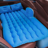 SOGA 2X Blue Ripple Inflatable Car Mattress Portable Camping Air Bed Travel Sleeping Kit Essentials CARMAT008X2