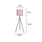 SOGA 2X 80cm Tripod Flower Pot Plant Stand with Pink Flowerpot Holder Rack Indoor Display FPOTH82PNKX2