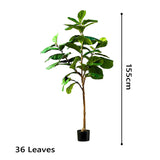 SOGA 2X 155cm Green Artificial Indoor Qin Yerong Tree Fake Plant Simulation Decorative APLANTFH15536X2