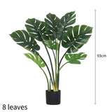 SOGA 2X 93cm Artificial Indoor Potted Turtle Back Fake Decoration Tree Flower Pot Plant APLANTFHGP9308X2