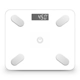 SOGA 2X Wireless Bluetooth Digital Body Fat Scale Bathroom Weighing Scales Health Analyzer Weight SCALEBLUETOOTHBGWHITEX2