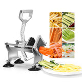 SOGA 2X Stainless Steel Potato Cutter Commercial-Grade French Fry and Fruit/Vegetable Slicer with 3 POTATOCUTTERMANUALX2