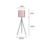 SOGA 4X 80cm Tripod Flower Pot Plant Stand with Pink Flowerpot Holder Rack Indoor Display FPOTH82PNKX4