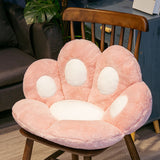 SOGA 70cm Pink Paw Shape Cushion Warm Lazy Sofa Decorative Pillow Backseat Plush Mat Home Decor SCUSHION012