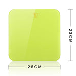 SOGA 2X 180kg Digital Fitness Weight Bathroom Gym Body Glass LCD Electronic Scales White/Green BODYWEIGHTSCALEWHT-GRN