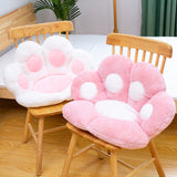 SOGA 2X Pink Paw Shape Cushion Warm Lazy Sofa Decorative Pillow Backseat Plush Mat Home Decor SCUSHION016X2