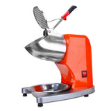 SOGA 2X Commercial Electric Ice Shaver Crusher Slicer Machine Smoothie Maker ICESHAVERORANGEX2